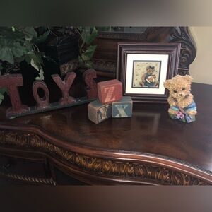 Baby boy bedroom decor (3) pcs